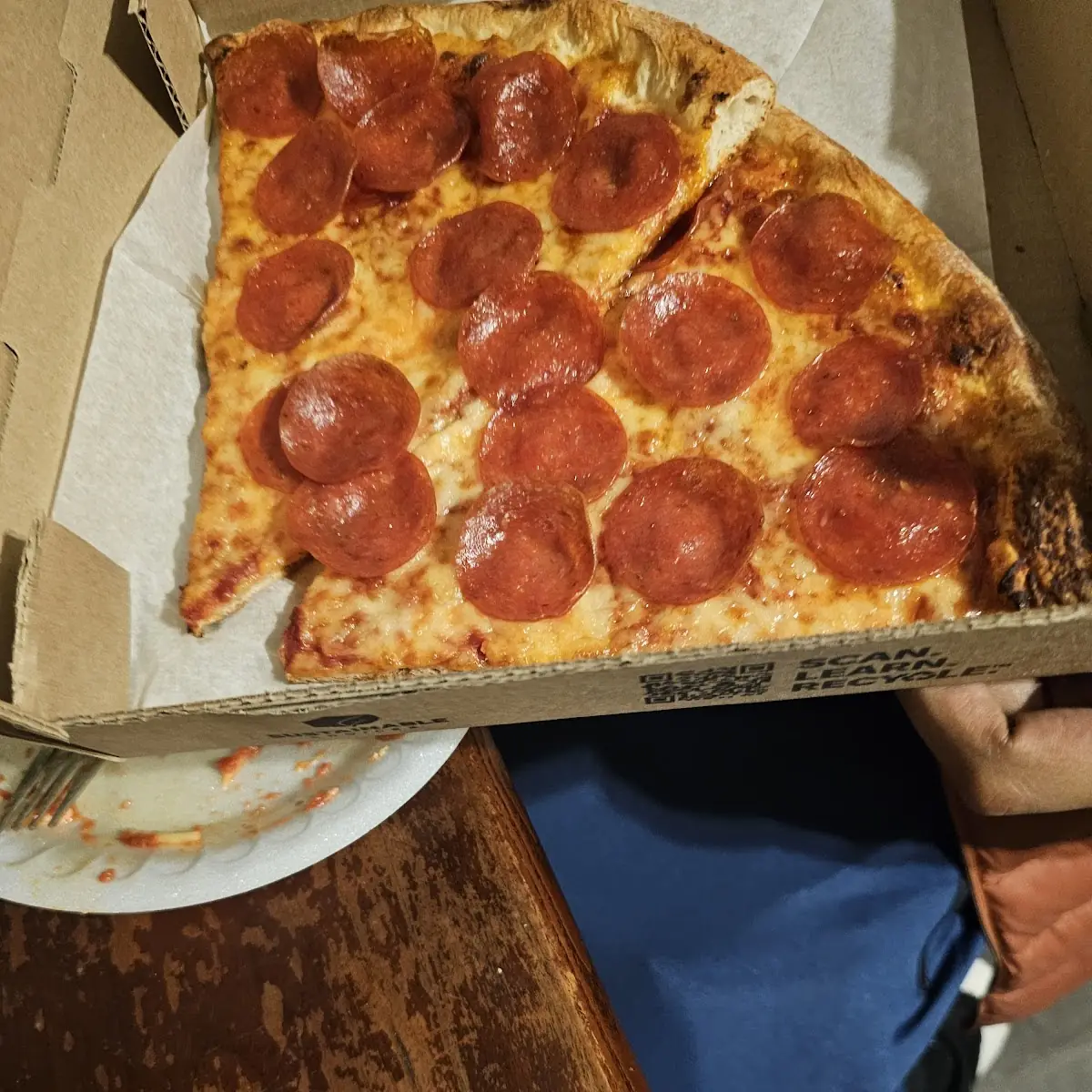 Pepperoni Pizza Slice