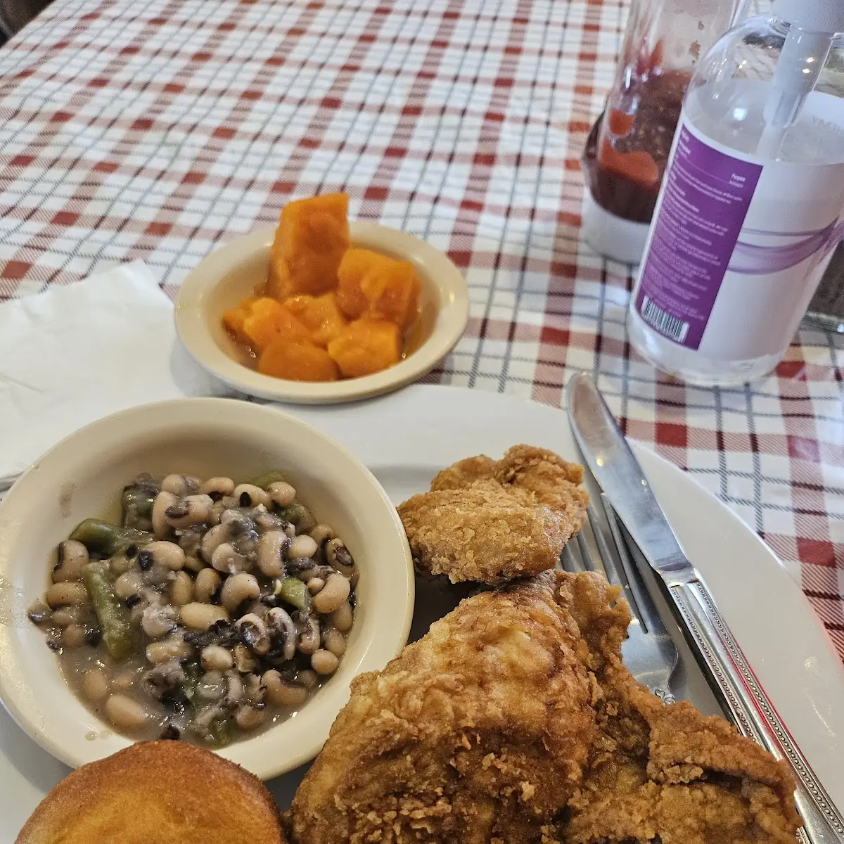 Fried Chicken Wings Dinner