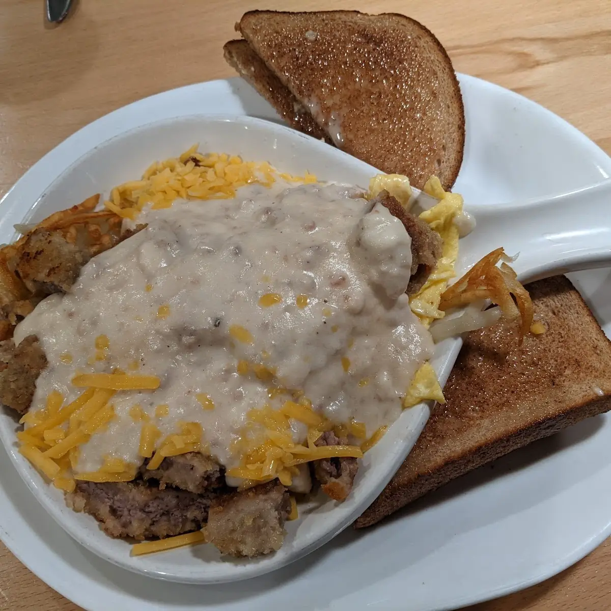 Chicken Fried Steak Skillet