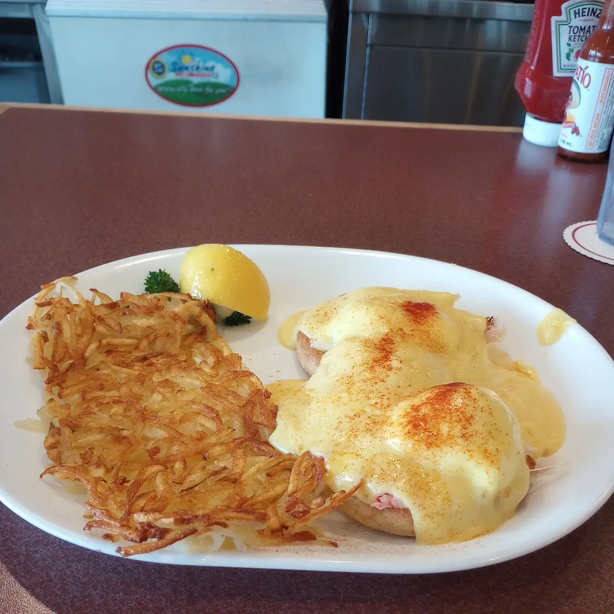 Crab Eggs Benedict