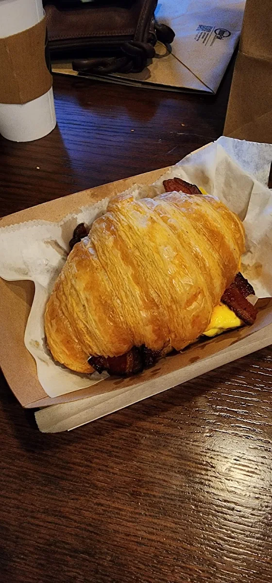 Breakfast Sandwich with Croissant