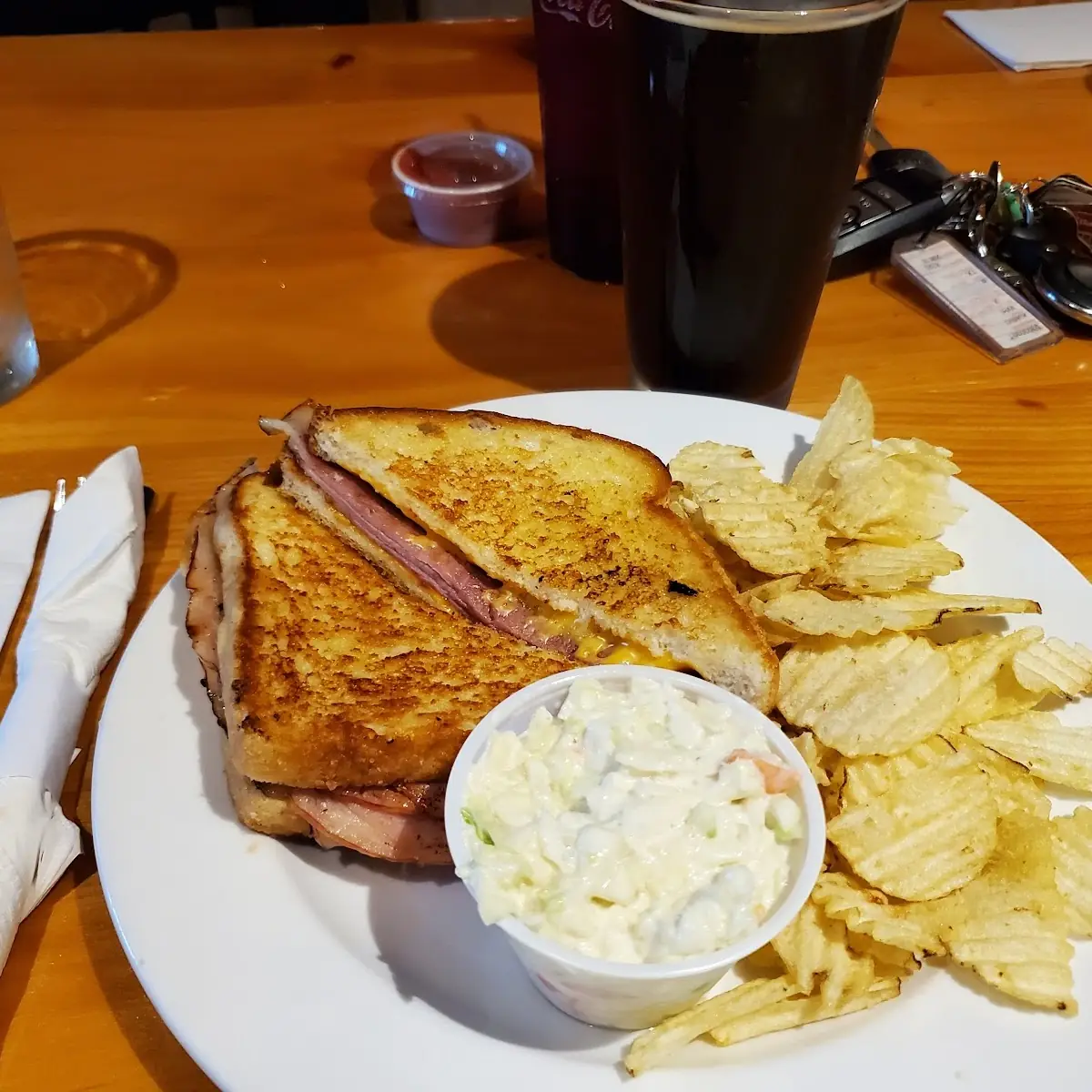 Grilled Cheese with Ham