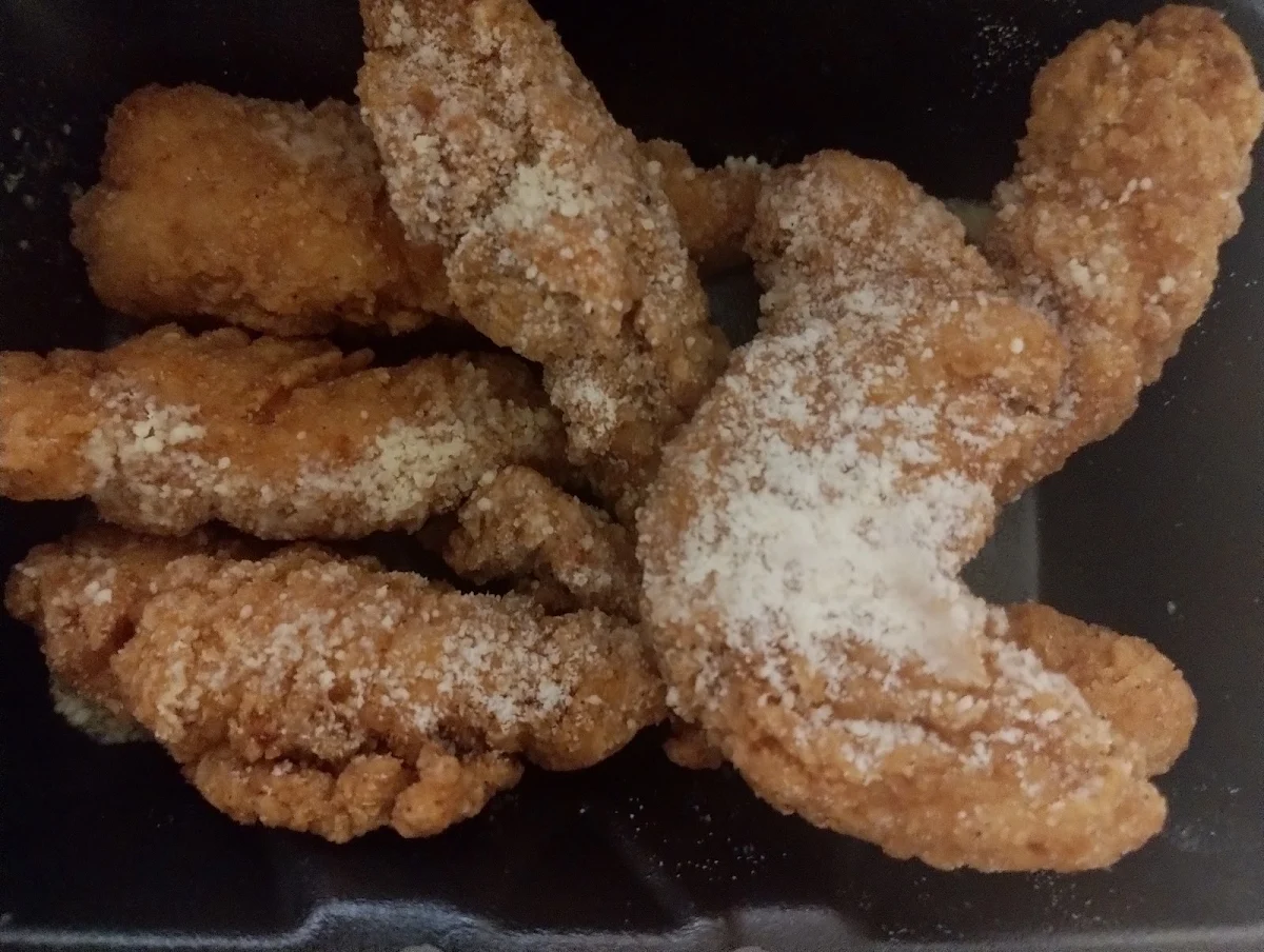 Garlic Parmesan Chicken Strips