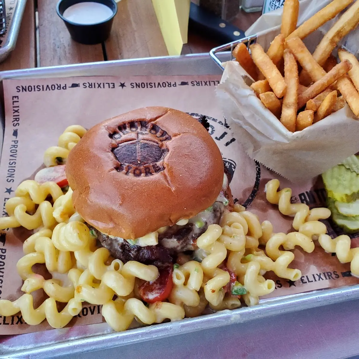 Mac and Cheese Burger