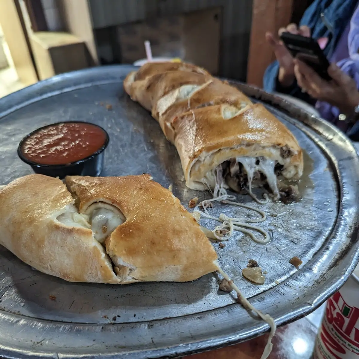 Philly Cheese Steak Stromboli