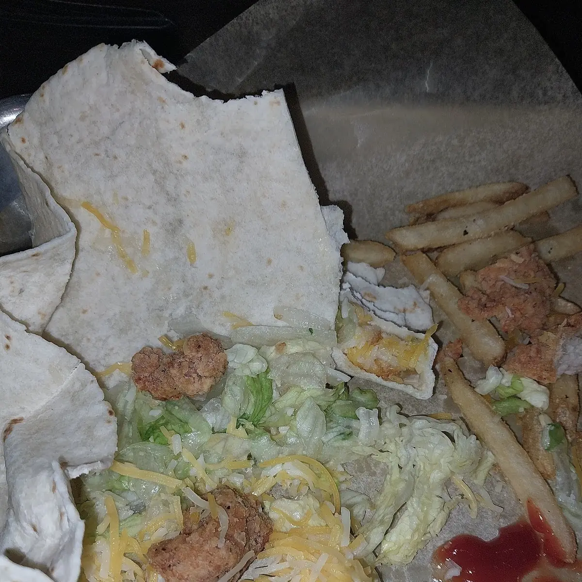 Crispy Chicken Wrap