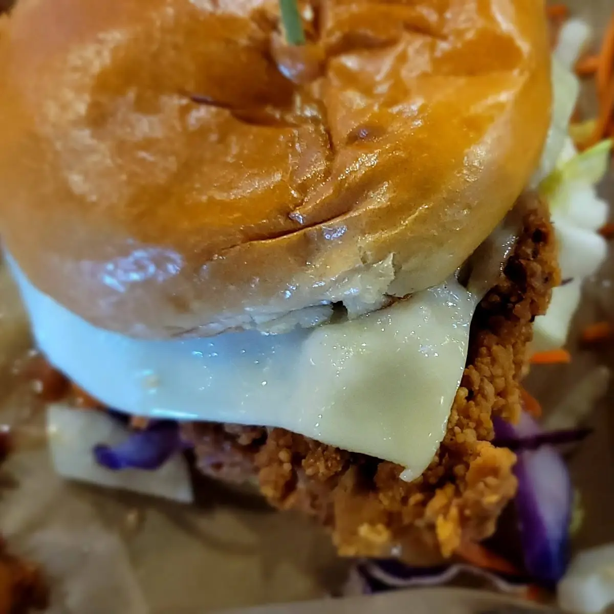 Loaded Tots Crispy Chicken Sandwich