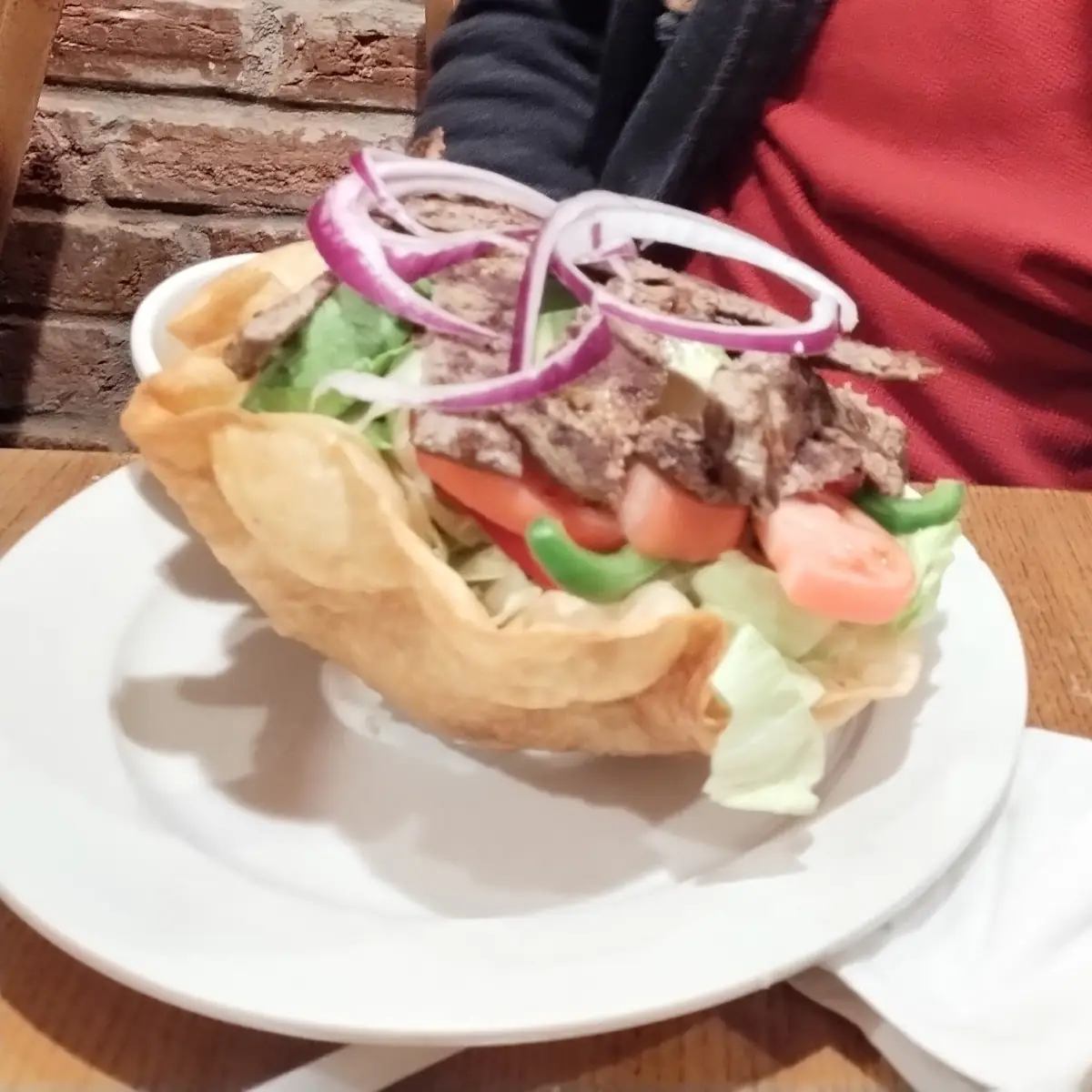 Taco Salad with Steak