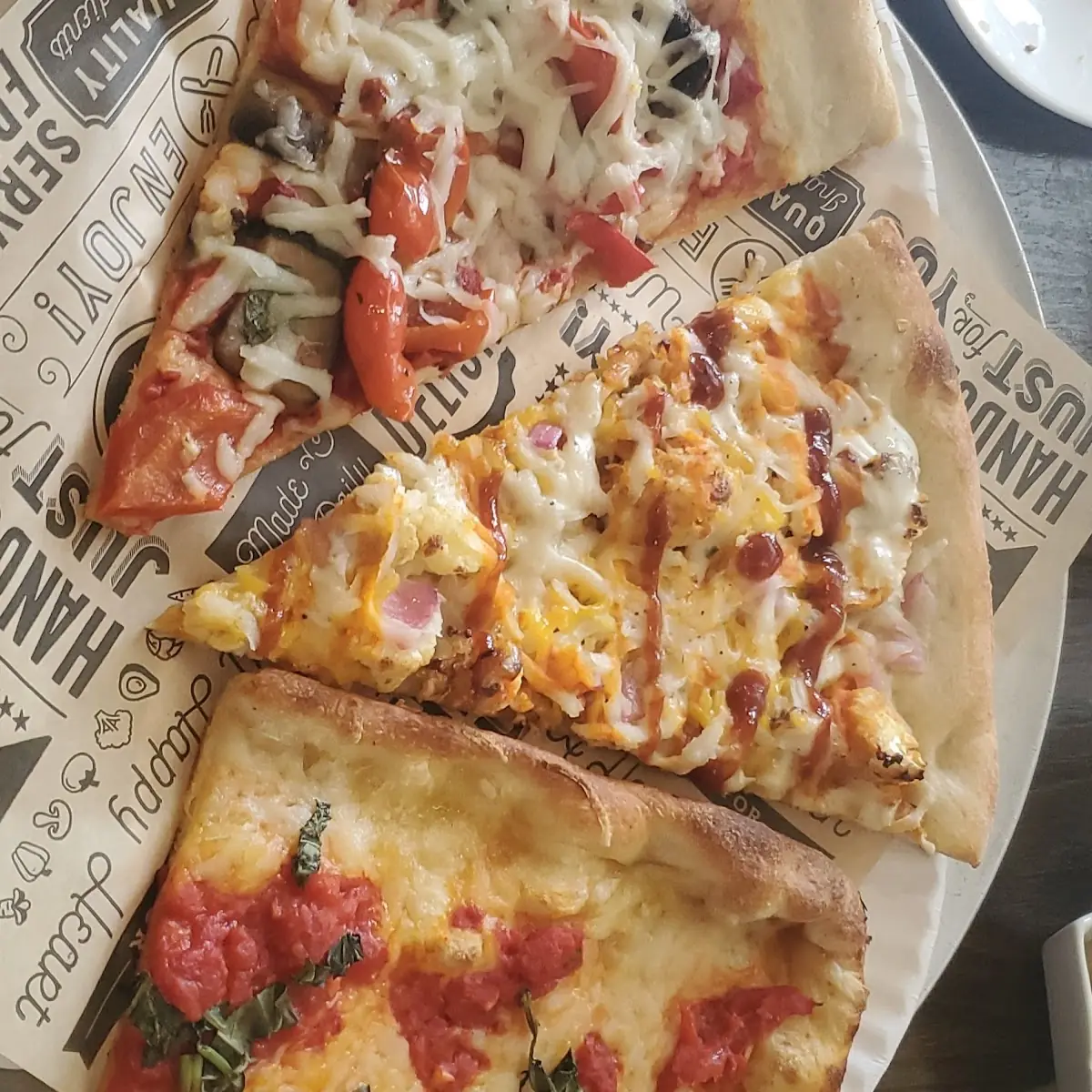 Vegan Pizza by the Slice