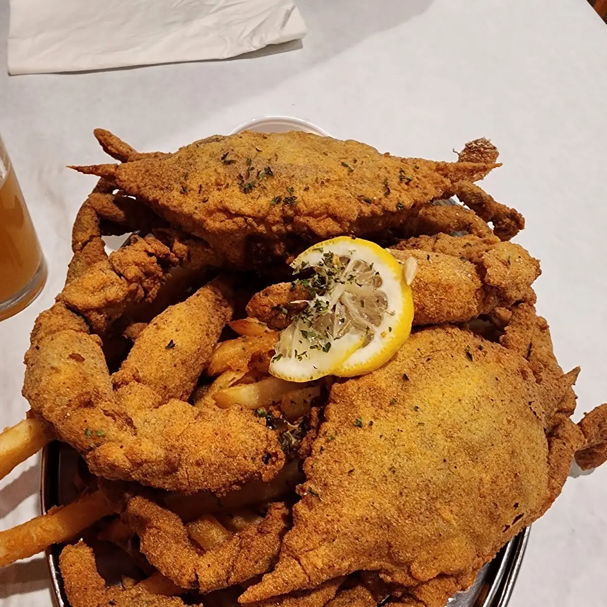 Fried Soft Shell Crab Sandwich