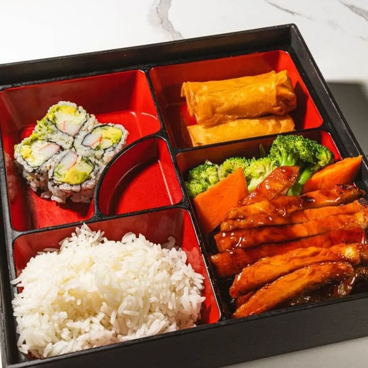Teriyaki Salmon Bento Box