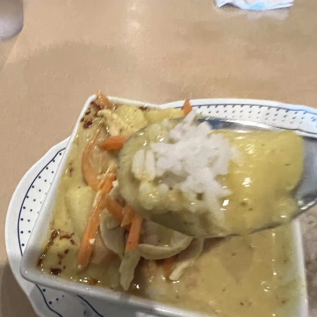 Yellow Curry Chicken