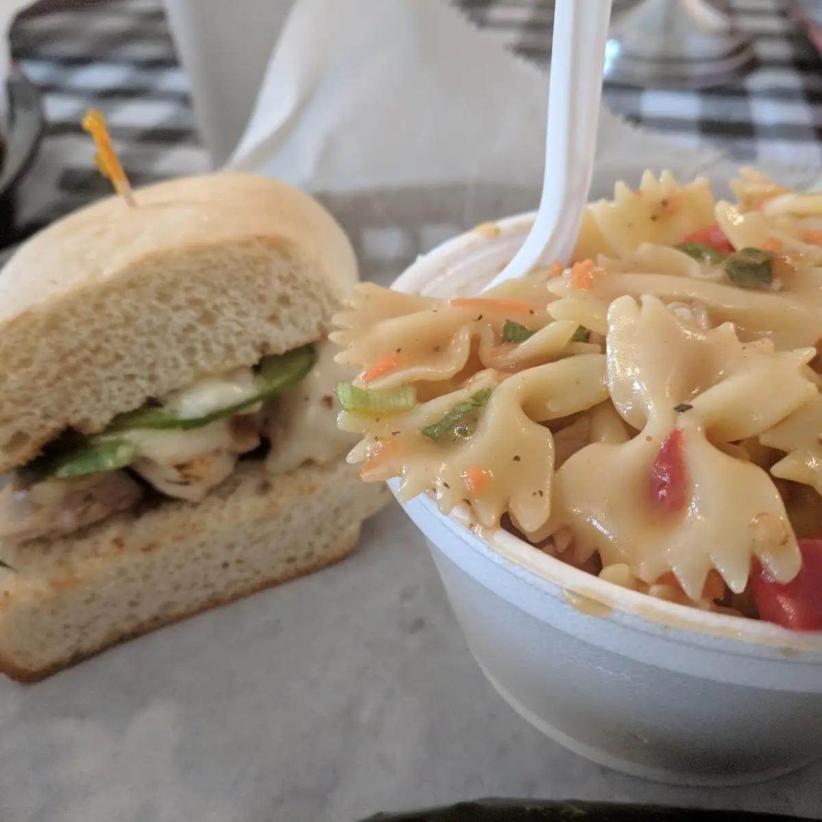 Thai Bowtie Pasta Salad