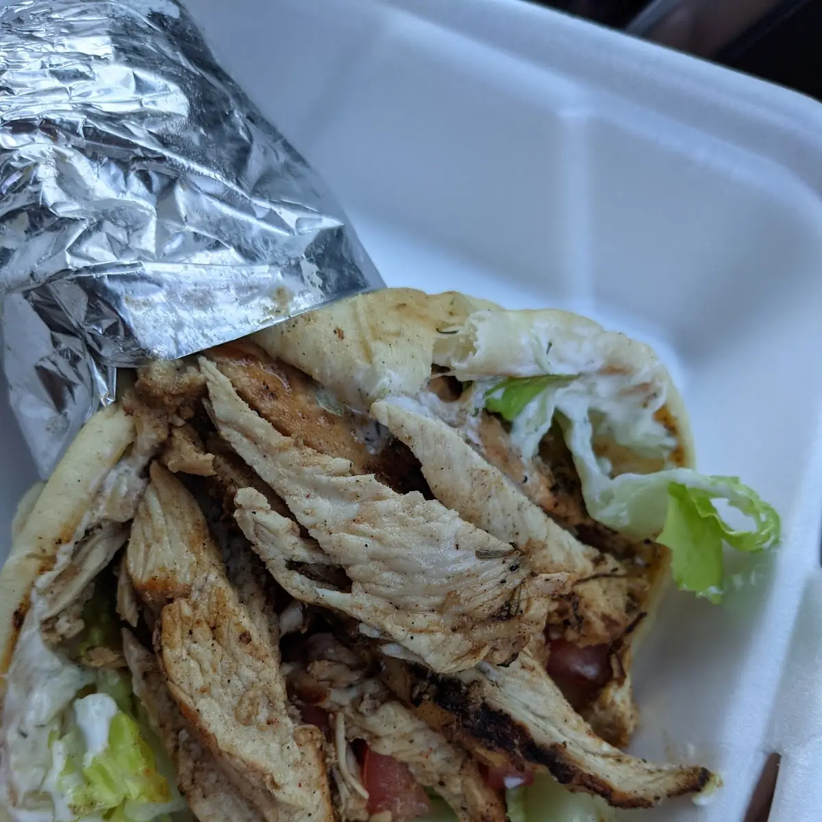 Chicken Gyro Sandwich