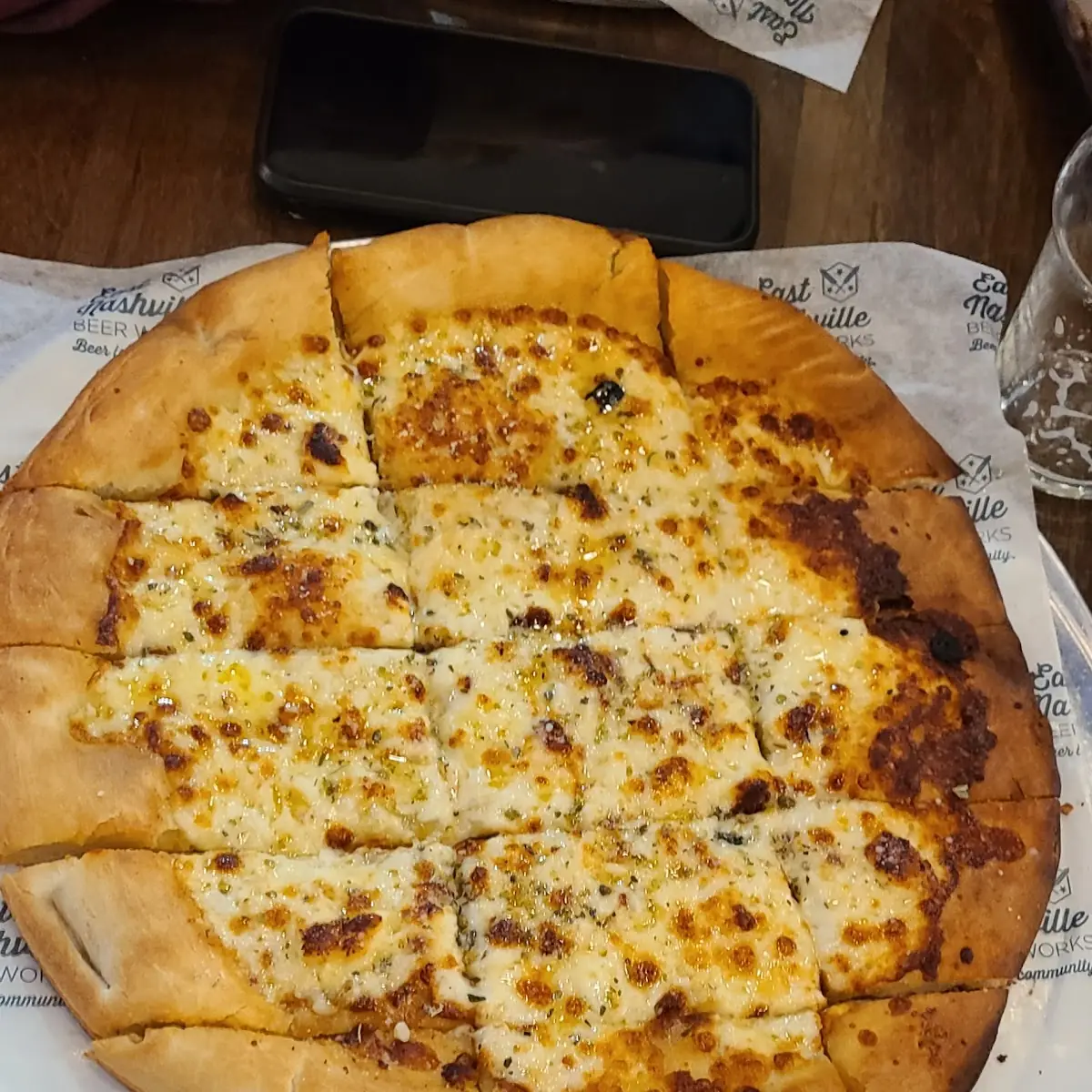 Cheesy Toast and Marinara Sauce
