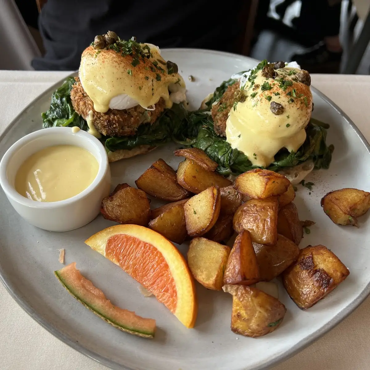 Fried Oyster Benedict