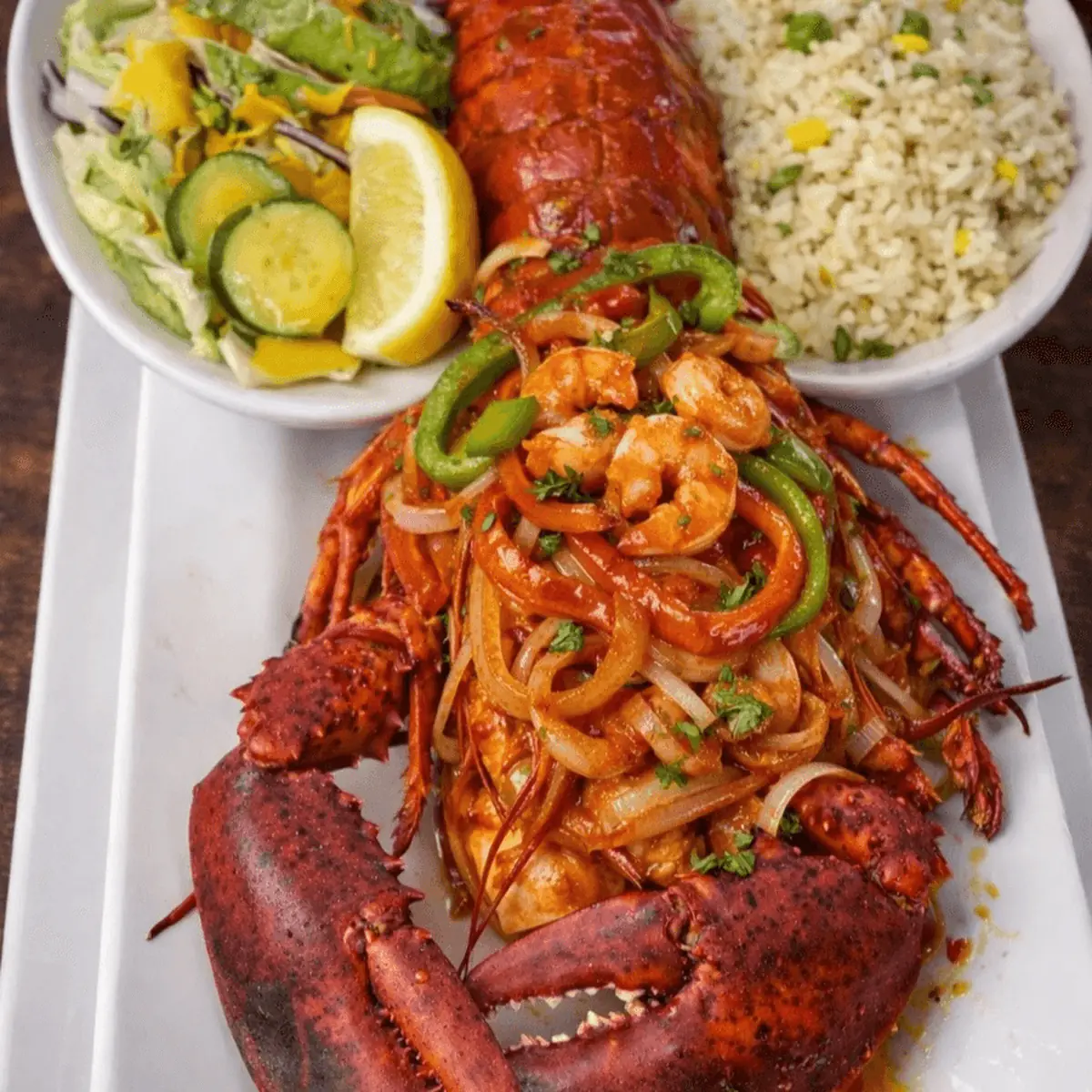 Langosta Rellena Stuffed Lobster