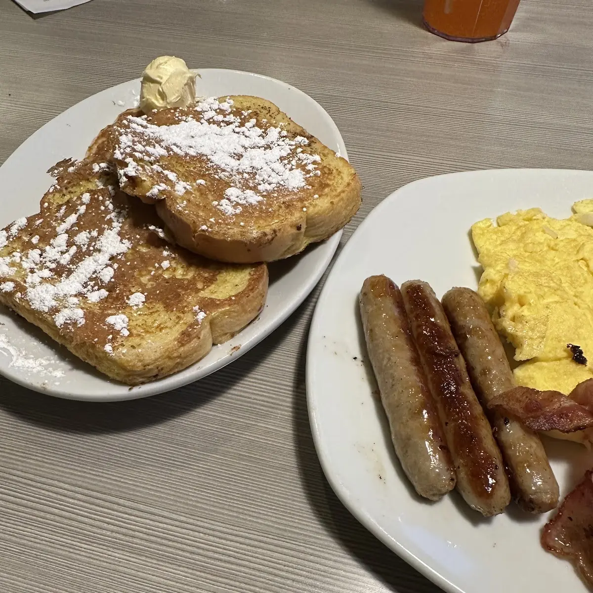 Scrambled Egg Hash Browns & Toast