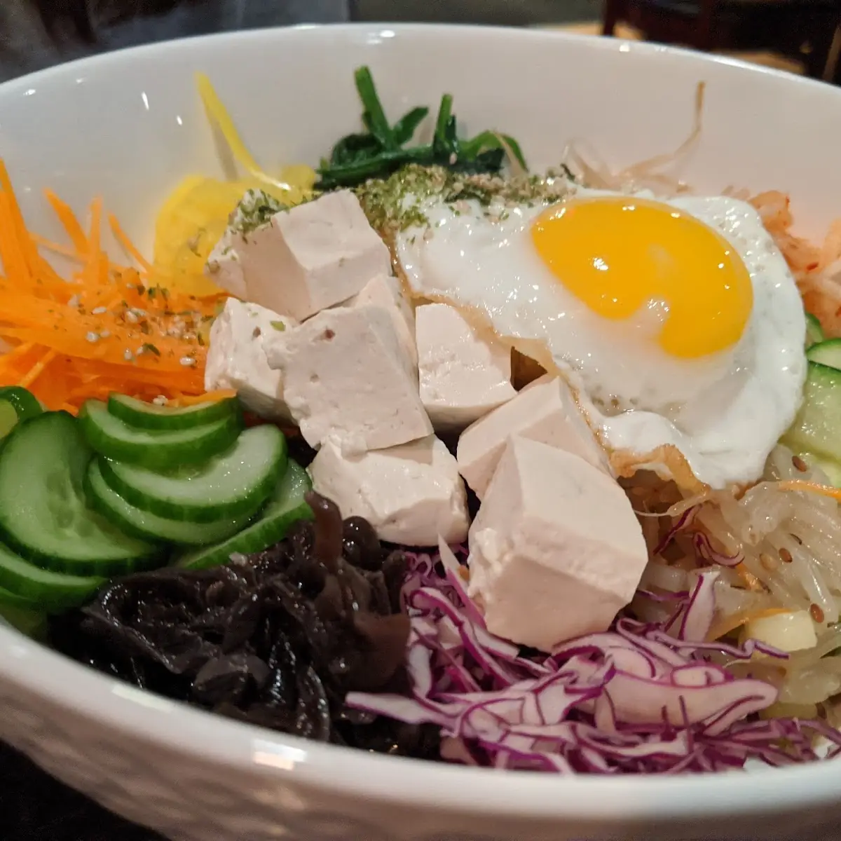 Regular Bibimbap with Tofu