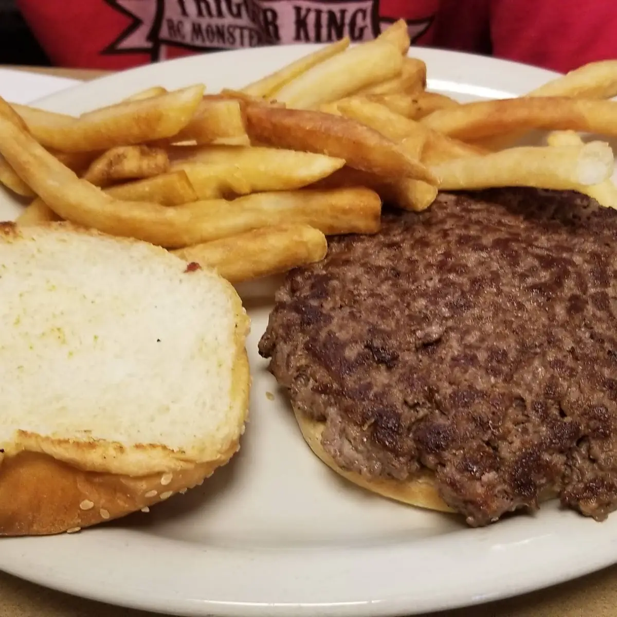 Burger and Fries