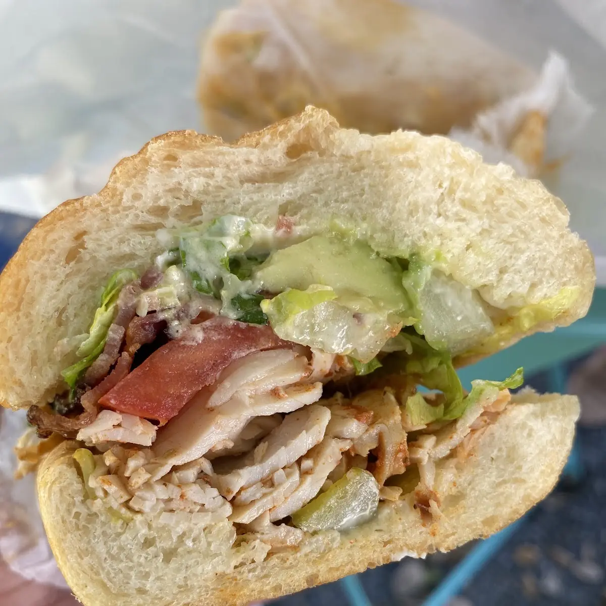 Turkey Club Bacon