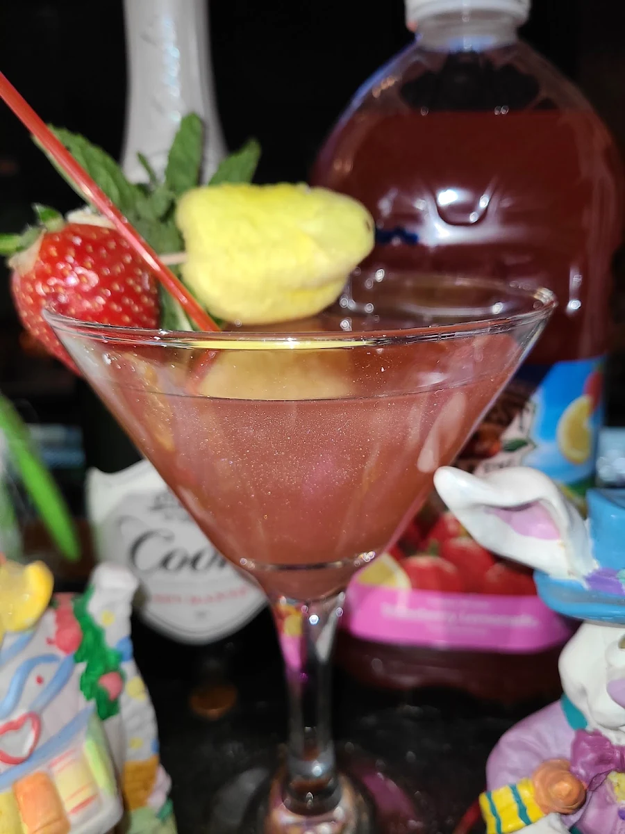 Strawberry Mimosa Martini