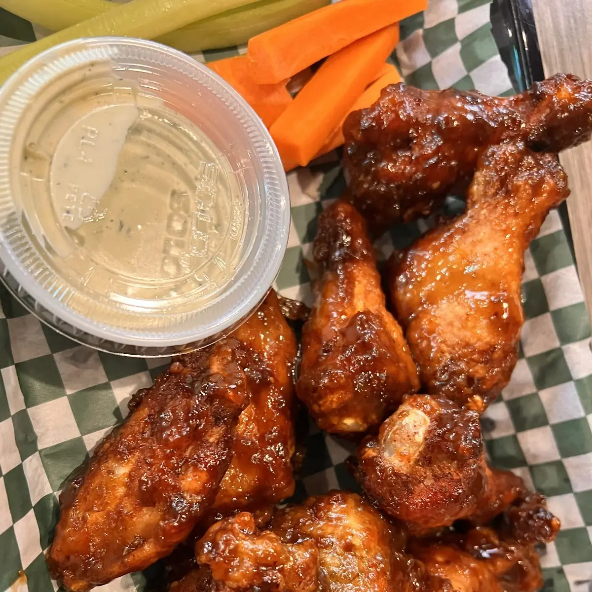 Buffalo Garlic Parm Wing Sauce