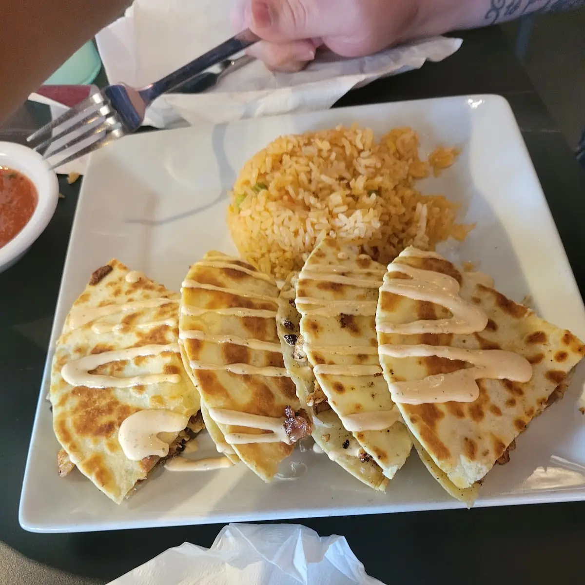 Kid´S Cheese Quesadilla and Fries
