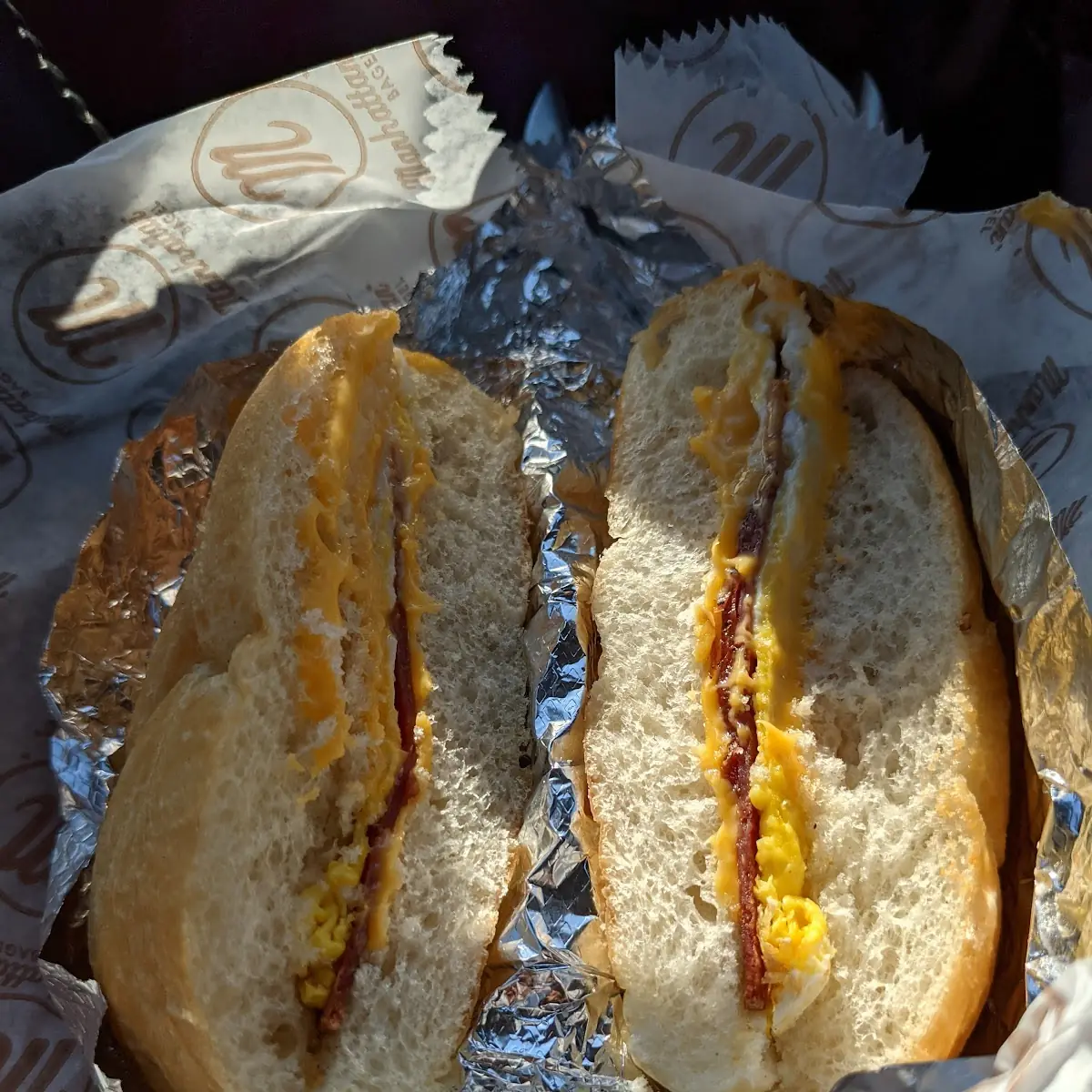 Turkey Bacon Egg and Cheese