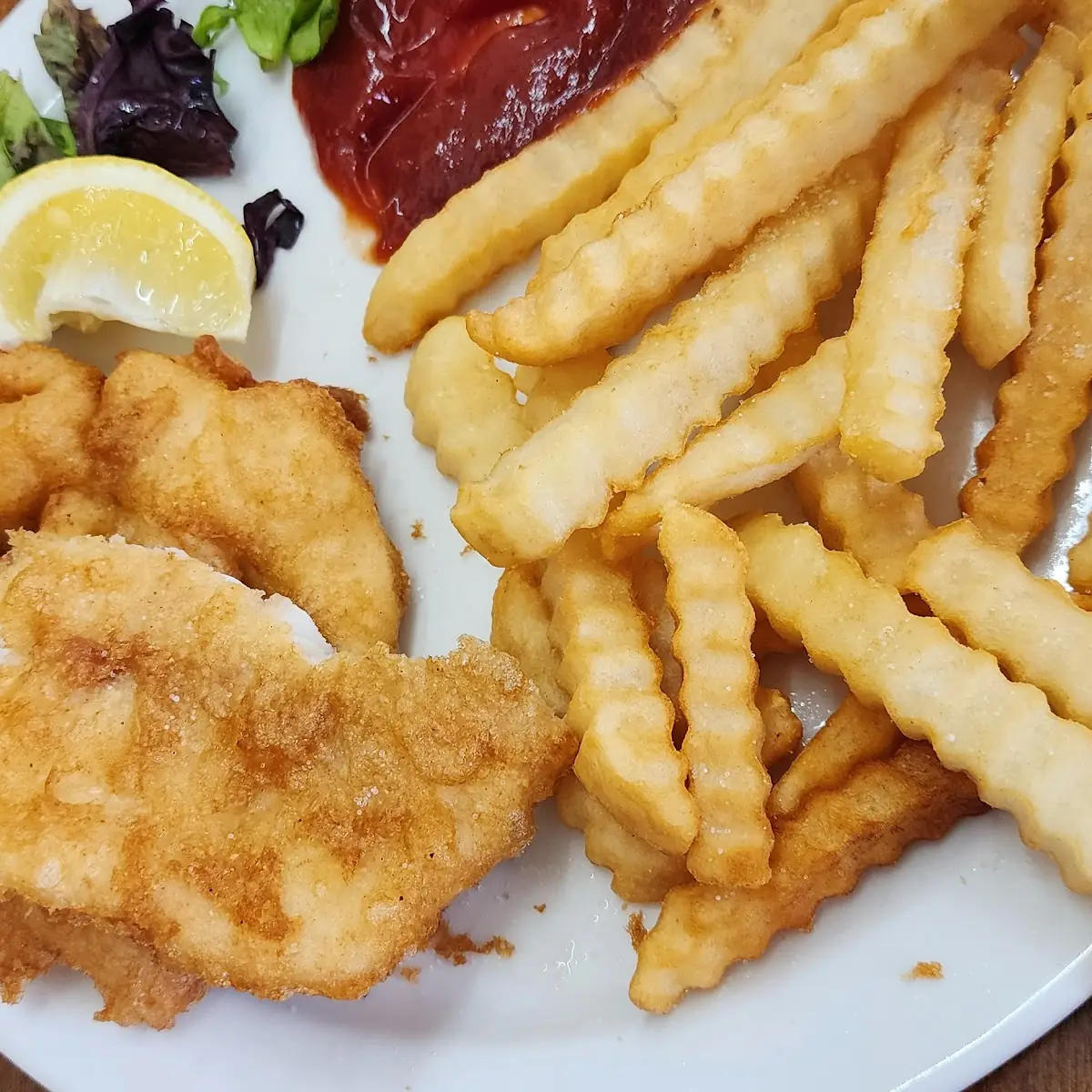 Deep Fried White Fish