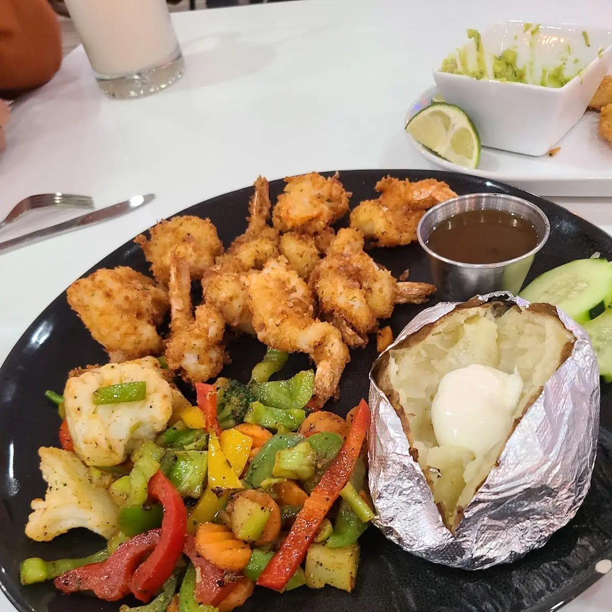 Camarones Al Coconut Shrimp
