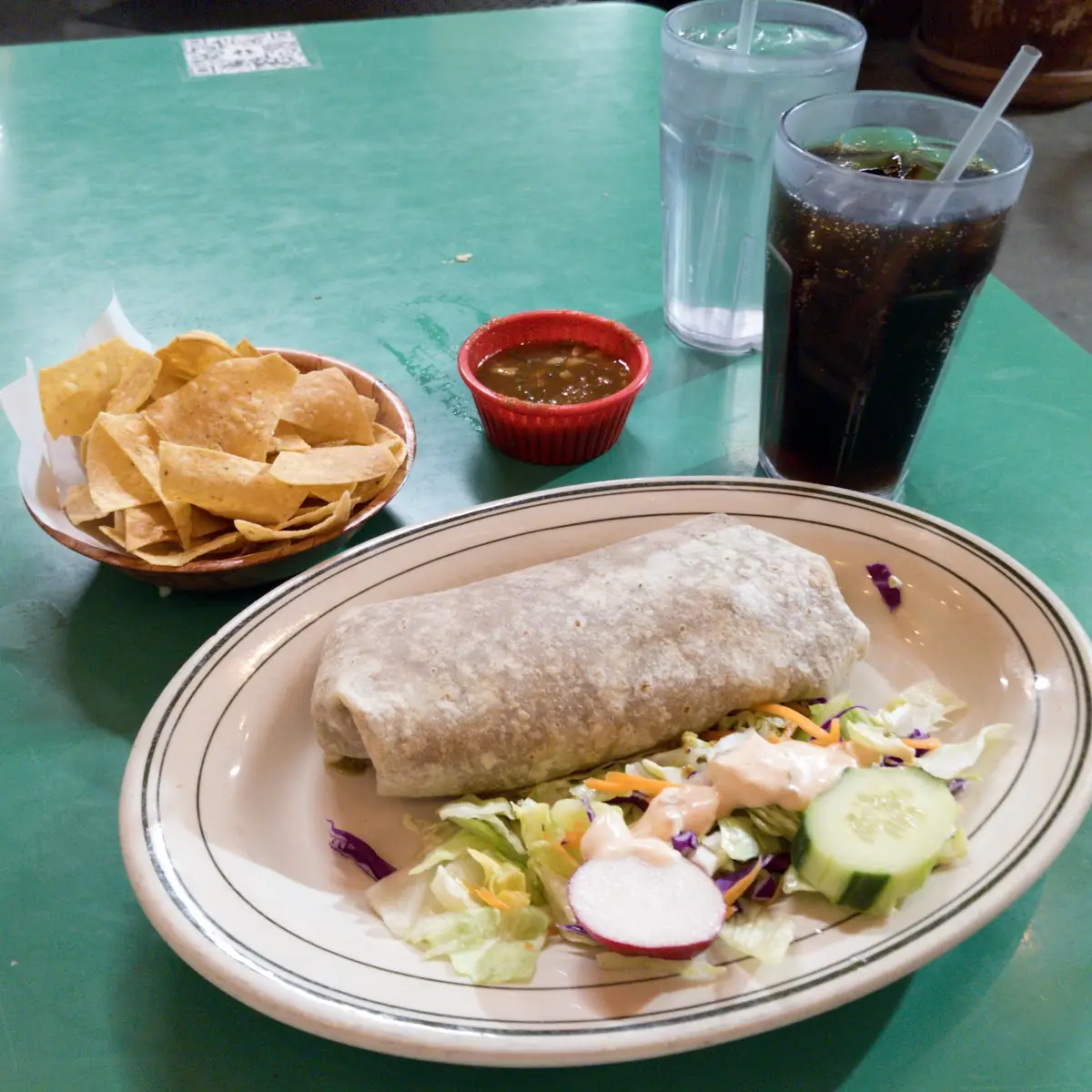 Chile Verde Burrito