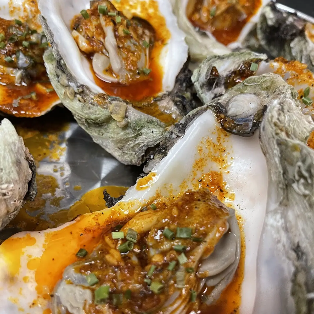 Steamed Oysters