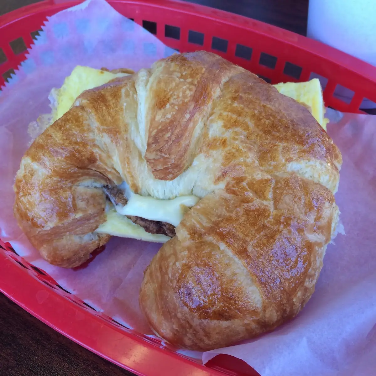 Strawberry Cream Croissant