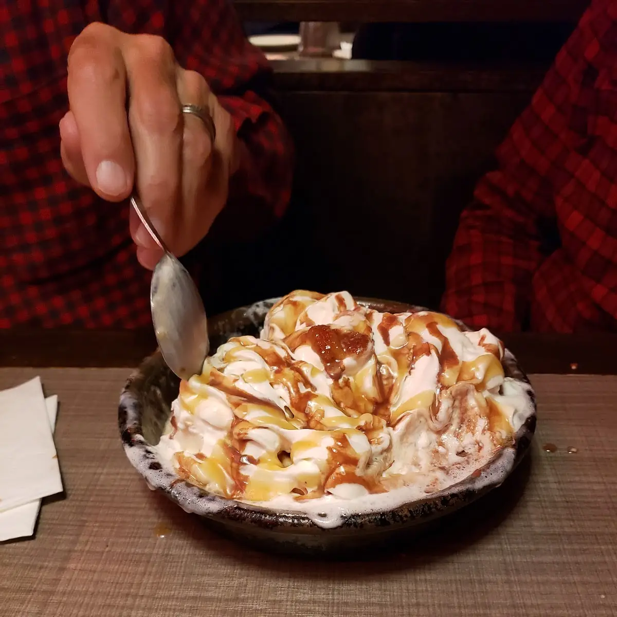 Baked Choc Chip Cookie Skillet