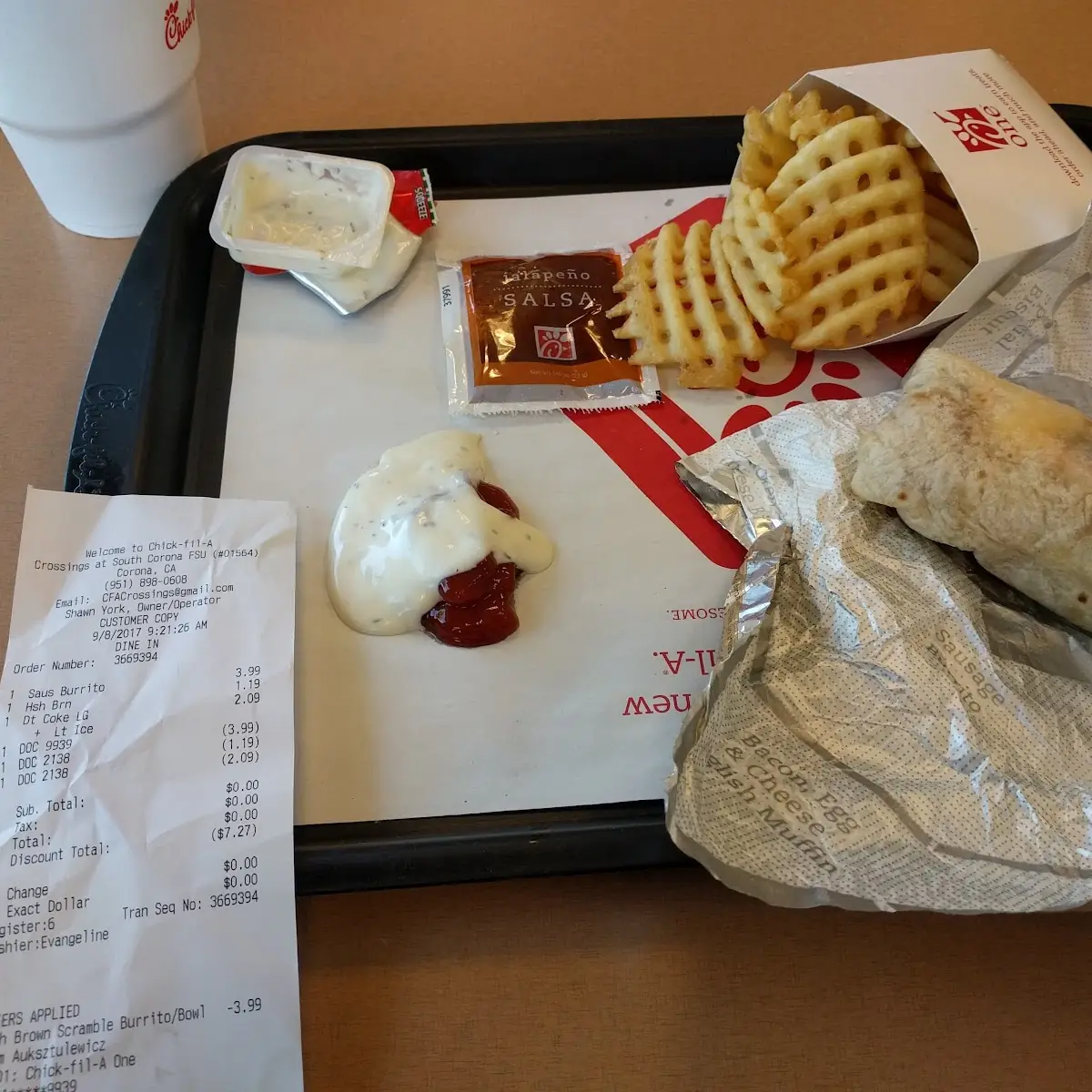 Sausage Burrito