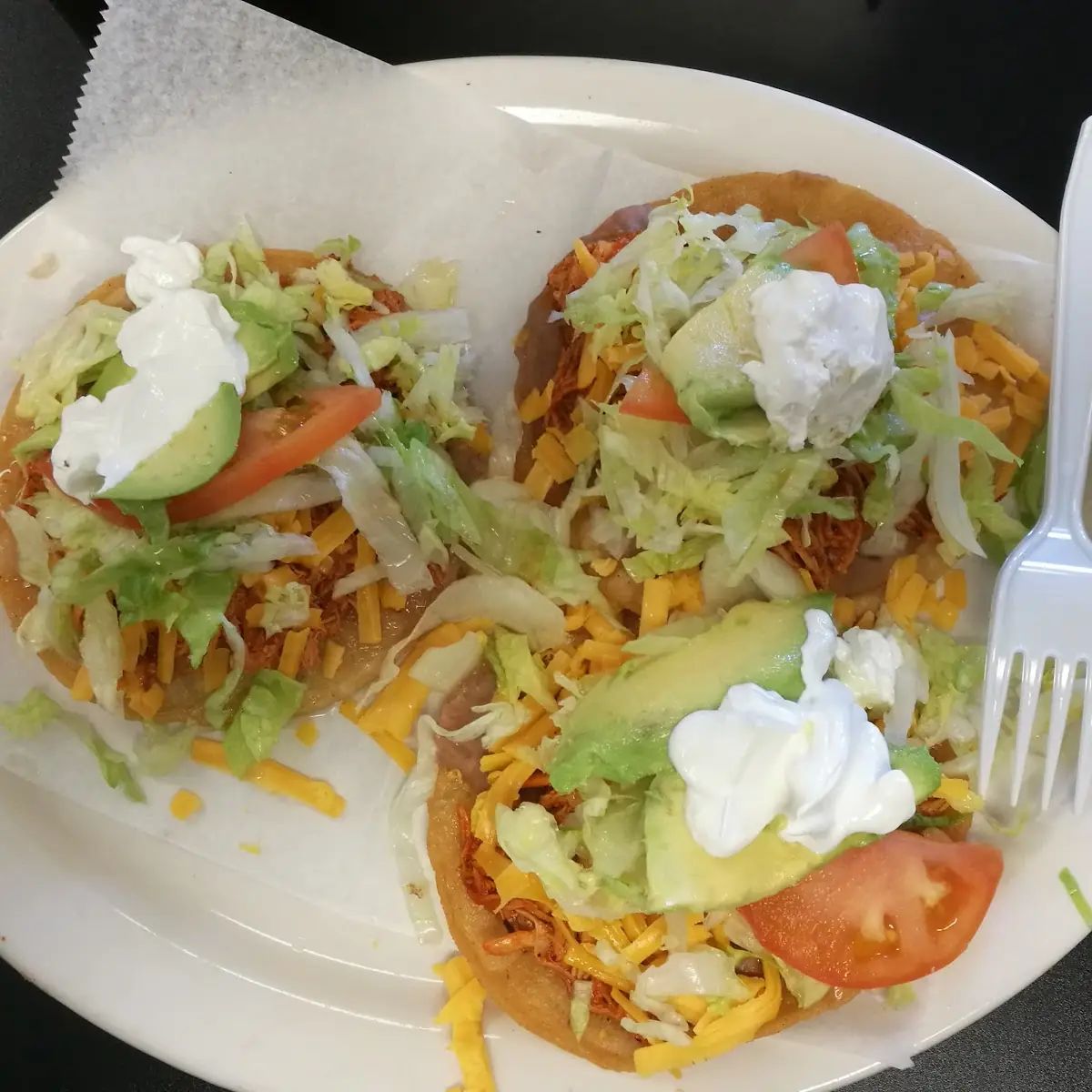 Chicken Chalupa Plate