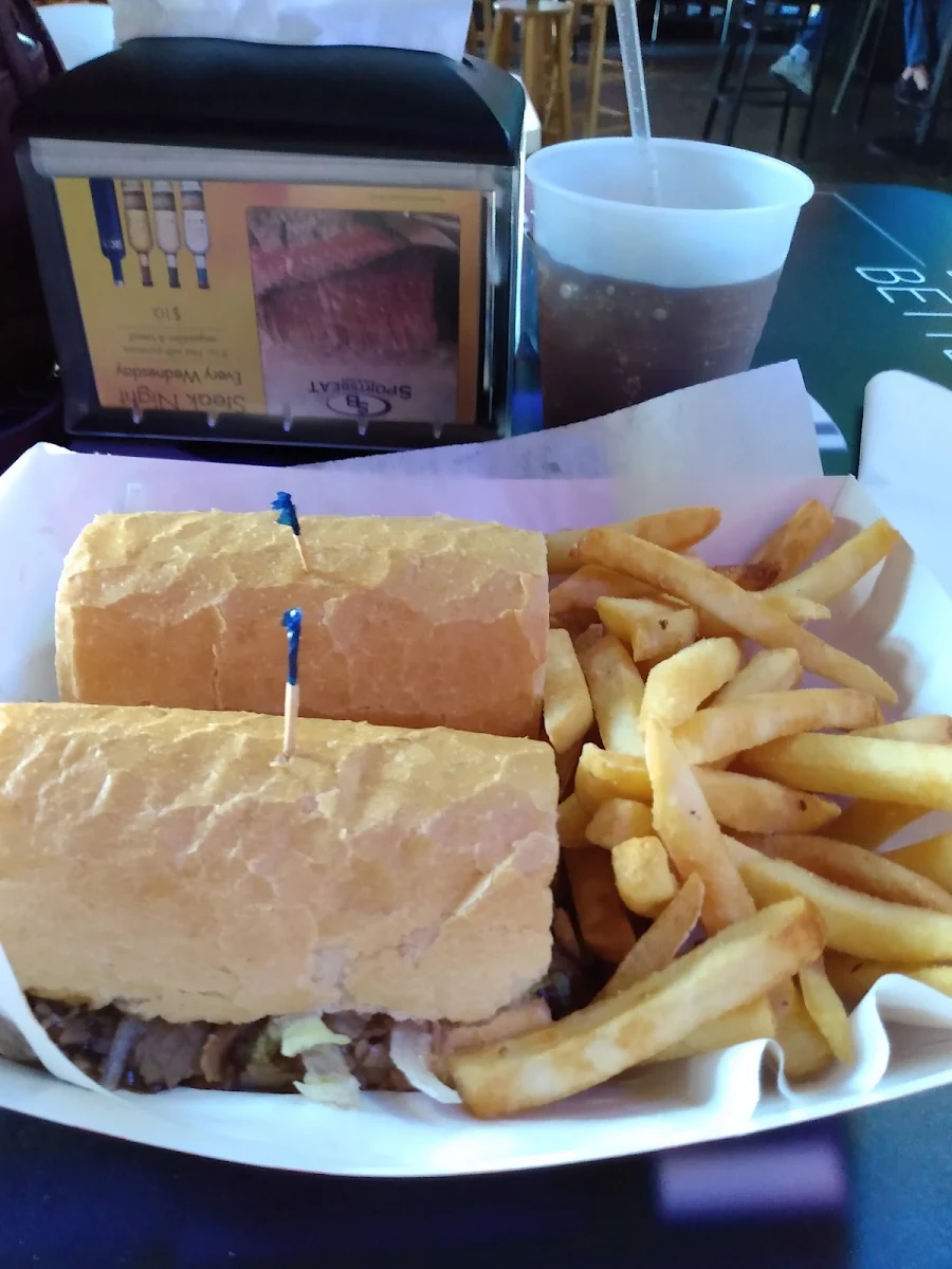 Roast Beef with Fries