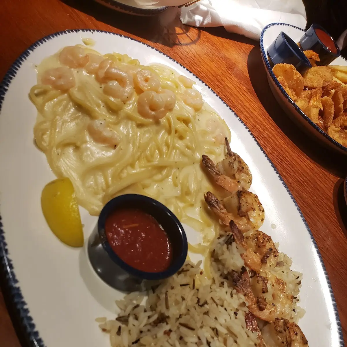 Shrimp Alfredo