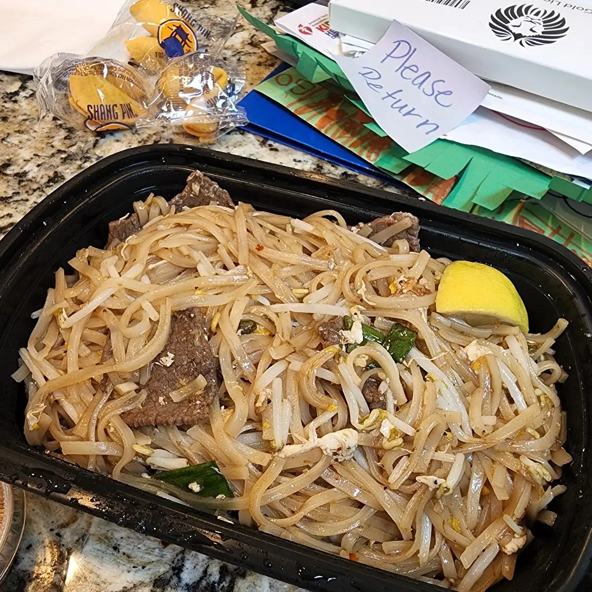 Beef Pad Thai