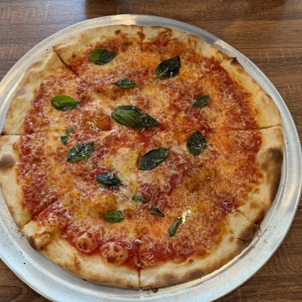 Margherita Pizza with Fresh Basil
