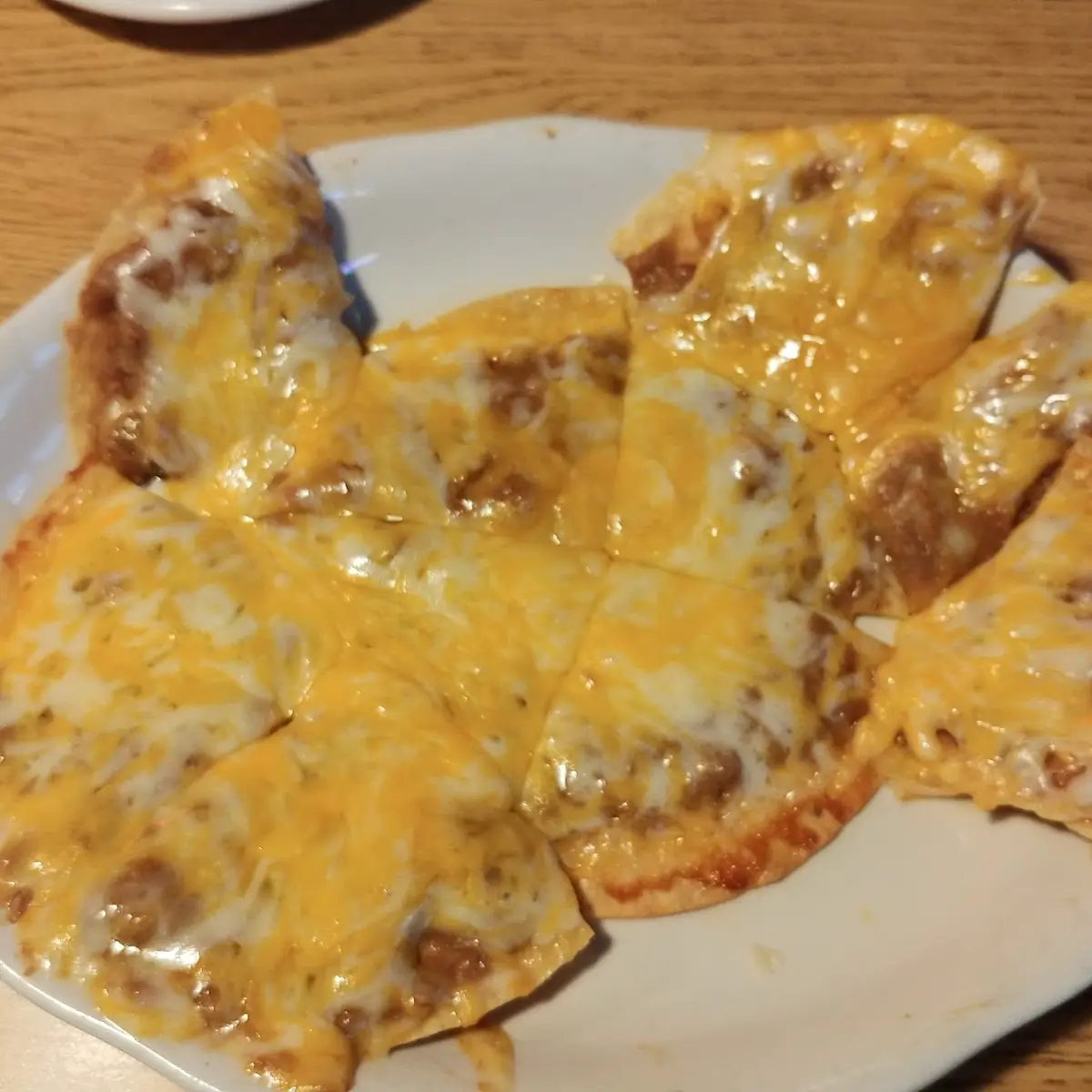 Bean and Cheese Nachos