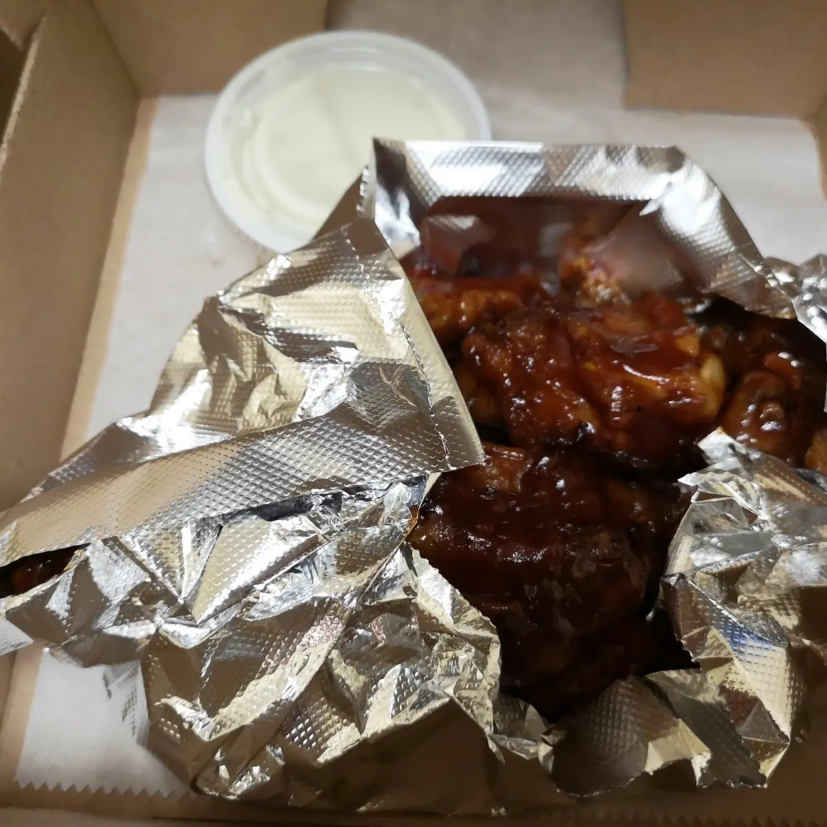 BBQ Sauce Wings