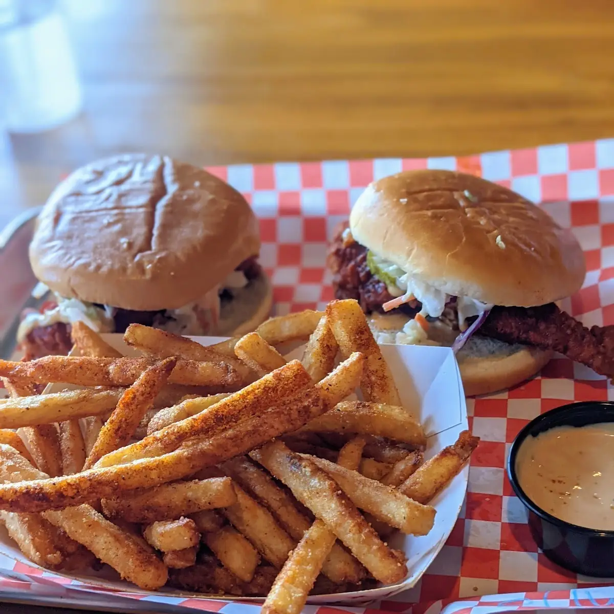 Chicken Sliders & Fries