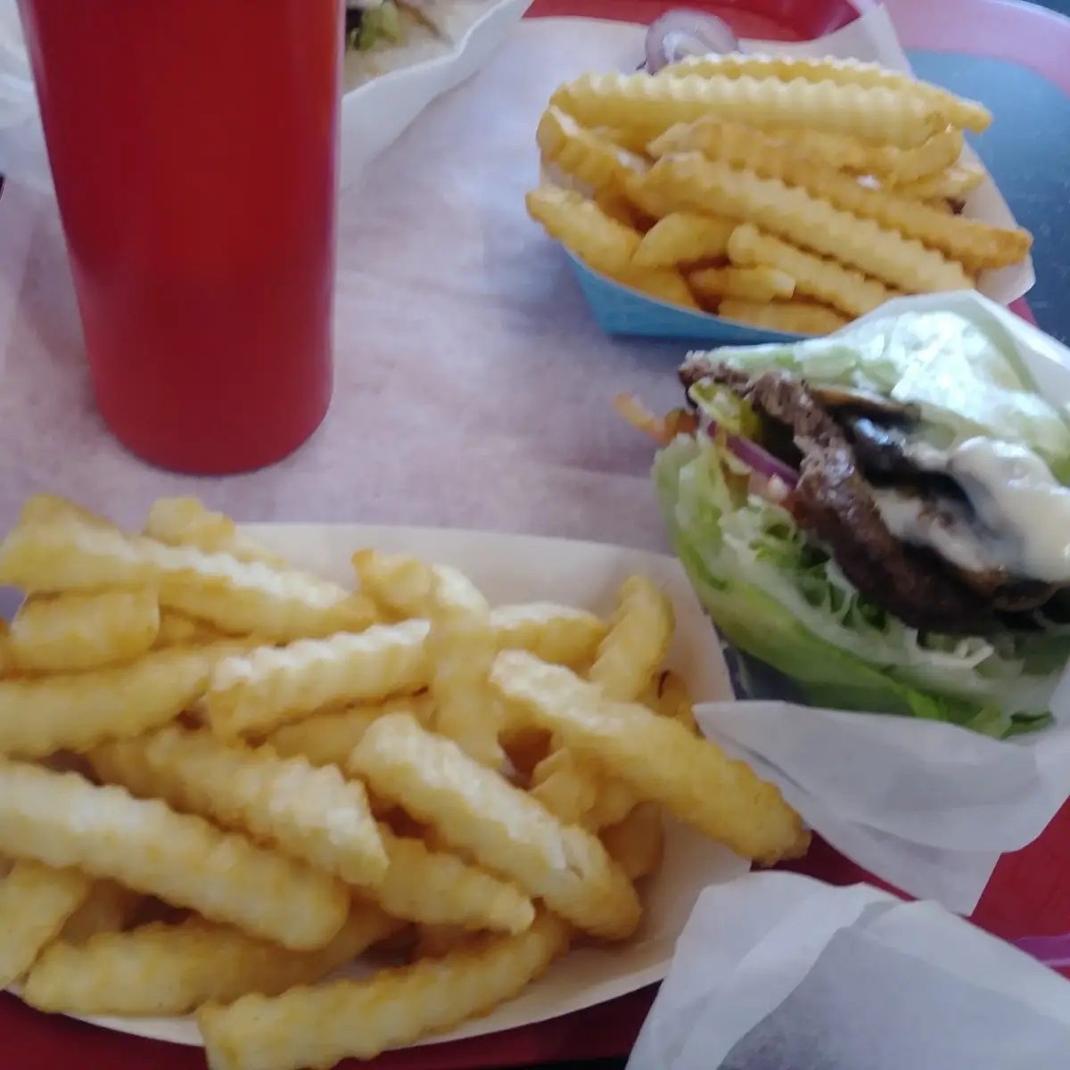 Mushroom N Swiss Burger