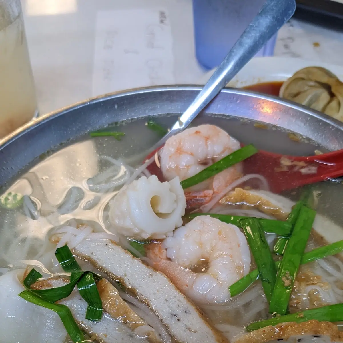 Seafood Rice Noodle Soup