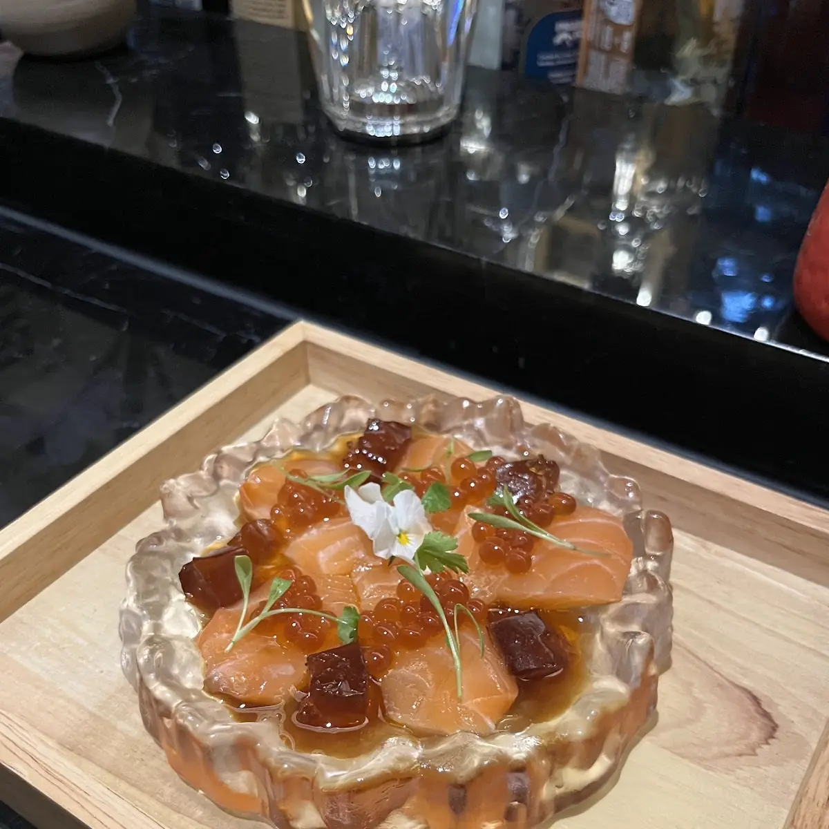 Spicy Salmon Carpaccio