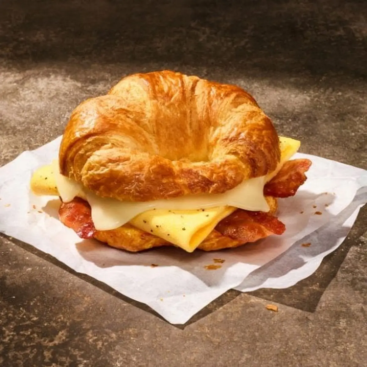 Croissant Egg & Cheese Sandwich
