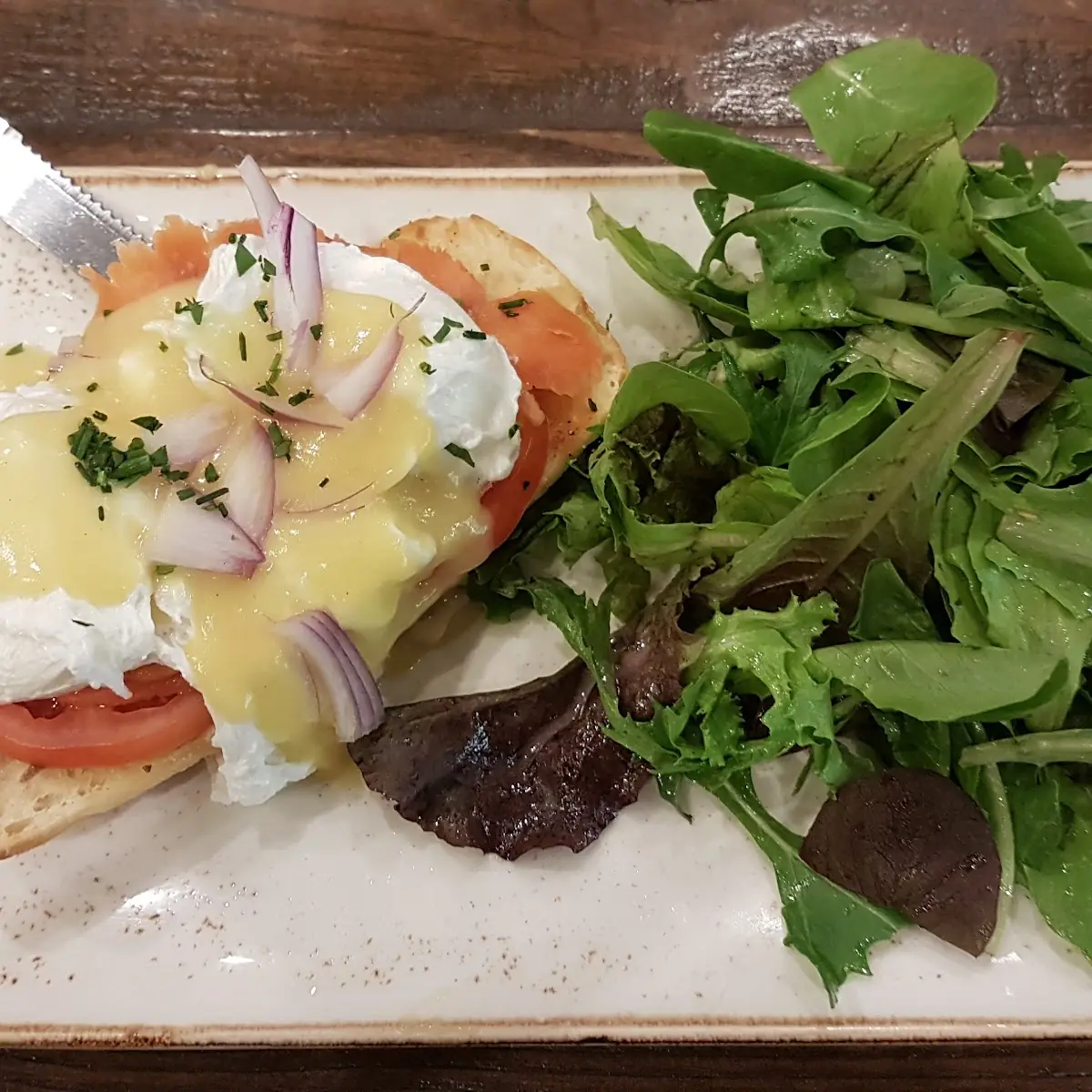 Eggs Benedict with Smoked Salmon