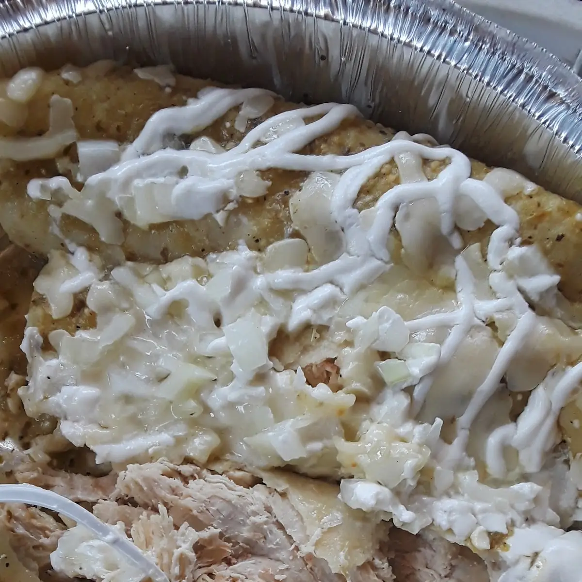 Dry and Flavorless Enchilada Suizas